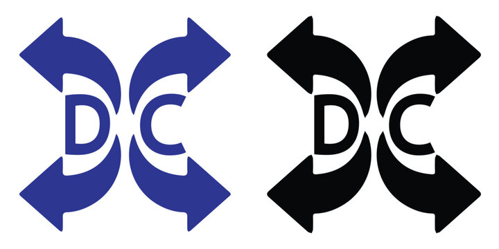 Art & Illustration alphabet d and c