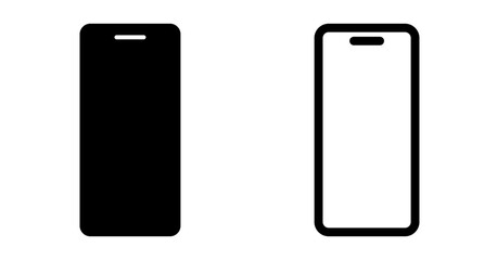 スマホのアイコン 2個セット ベクター素材 © FREEDOM
