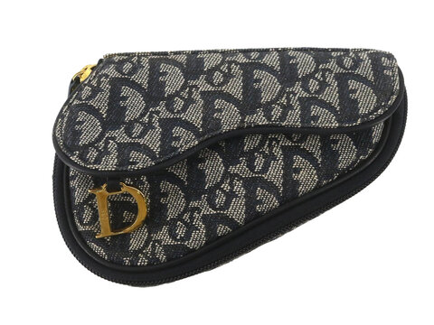 【Christian Dior】クリスチャンディオール _トロッター_サドルポーチ