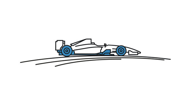 Racing Car Speed Fast Vehicle.