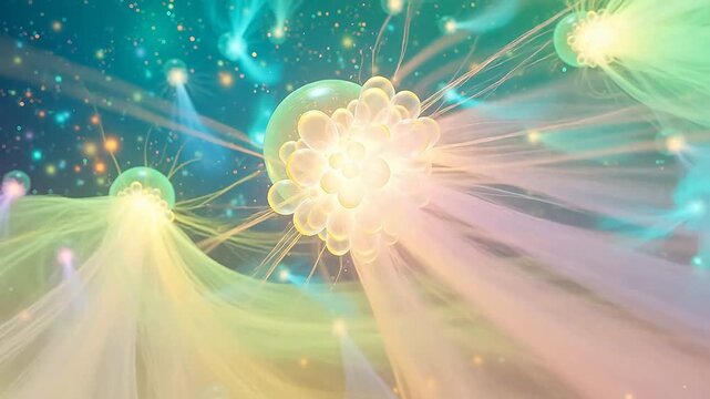 Elegant Metaphor of Cellular Signaling in Fluid Microcosm