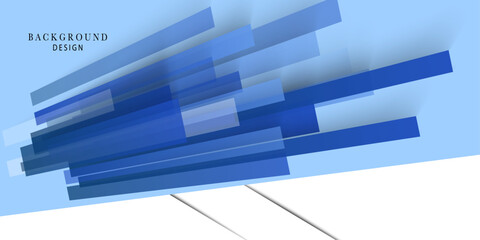 Fototapeta premium Blue abstract overlay background