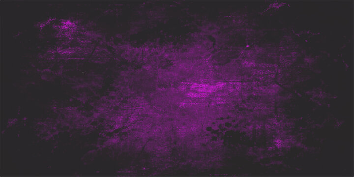 Abstract Purple Grunge Background with Text Space and Vintage Texture