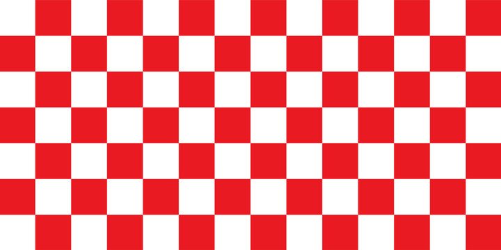 Red white tablecloth pattern lines. Gingham seamless pattern. Christmas backgroound