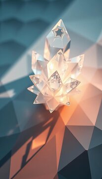 Crystalline forms bloom on stark polygons, a microscopic marvel Extreme detail unveils abstract beauty Crystal bloom,  texture,  exploration