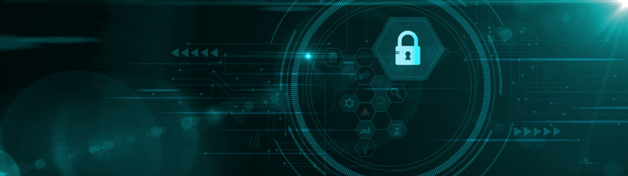 Digital cyber security, data protection, network defense, ethical hacking, encryption security, malware prevention, Motion graphics of security concept