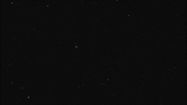 Cinematic Film Dust Specks and Hair Particles
