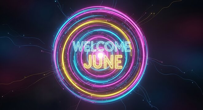 Colorful neon sign with Elgin Jones text in dark setting.