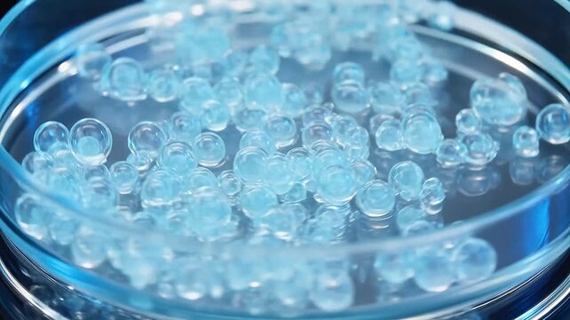 Microscopic Surge: Cancer Cells Proliferating in Petri Dish