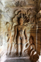 Obraz premium badami caves in india