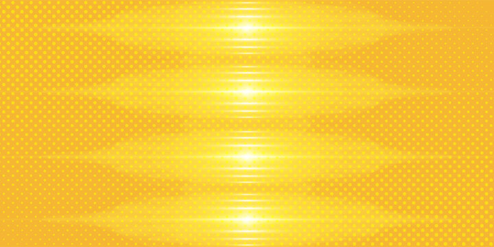Yellow background of the Book in comic style pop art superhero. Pop art yellow comics book cartoon for comic superhero text disign