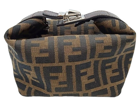 【FENDI】フェンディ_ズッカ　バニティポーチ