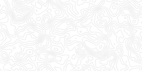 Elegant contour hiking map wallpaper with abstract mountain relief details and seamless geographic terrain line illustrations. Professional topography inspired background featuring layered elevation c © ALAMA