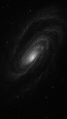 Obraz premium Majestic spiral galaxy in space