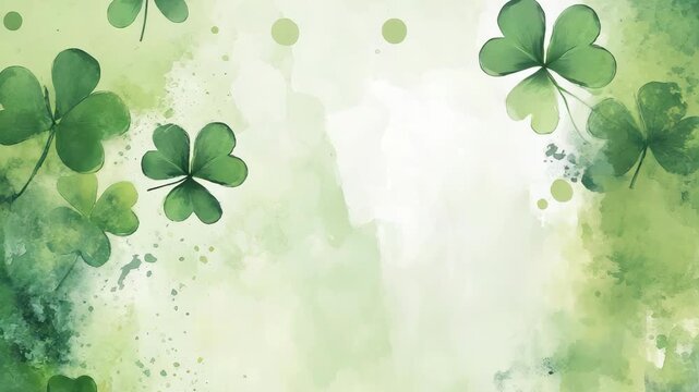 Four frames show green leaves with a light background. The leaves have different shapes and sizes. Each frame has a touch of nature's colors and forms