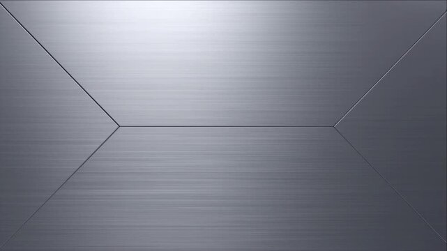 散らばったニッケルグレーの超合金の破片が瞬時に結合しシアンに発光する問題解決の抽象映像