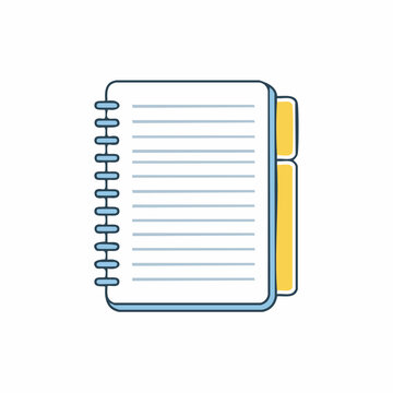 Spiral Notebook with Tabs