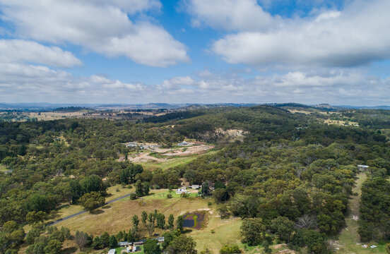 glen innes waste management facility in landscape of trees just outside town