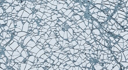 Obraz premium Cracked Ice Background Texture