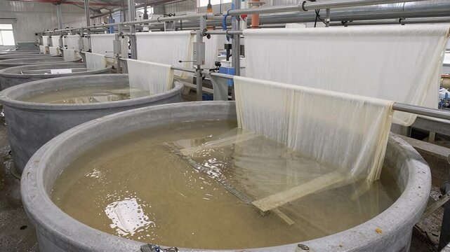 Water Filtration Process in Industrial Setting