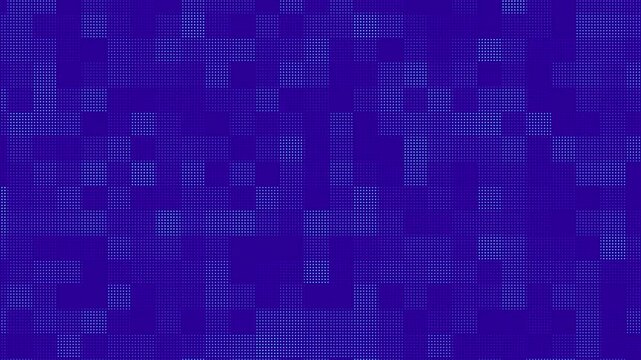 Dot ball icon animation on the background