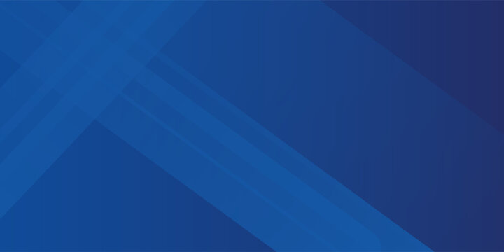 Abstract blue background with glowing geometric lines. Modern blue gradient square shape design. Futuristic technology concept.