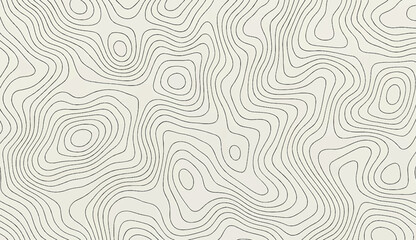 Fototapeta premium Abstract background vector illustration featuring a seamless geometric pattern of colorful waves and fluid curves for a modern wallpaper design.