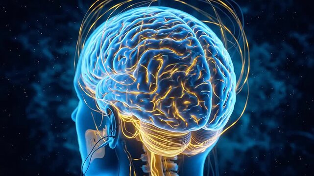 Brain Stimulation Electric Field Visualization in Layered Spherical Model