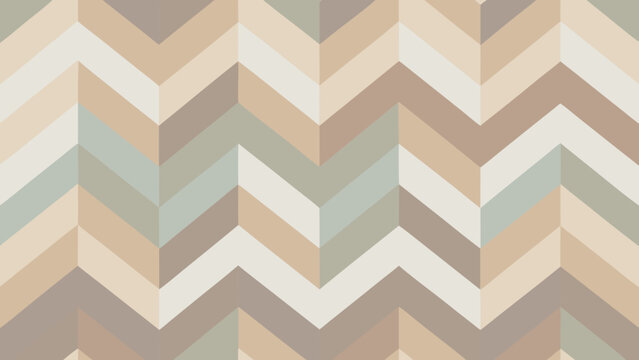 Muted earth tone chevron pattern seamless background geometric zigzag textile design neutral pastel color herringbone fabric texture off white light colors wrapping paper repeat pattern
