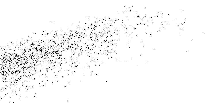 Stipple pattern, dotted geometric background. Stippling, dotwork drawing, shading using dots. Pixel disintegration, random halftone effect. White noise grainy texture. modern