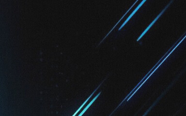 Meteor streaks in dark night sky © KOLPONA