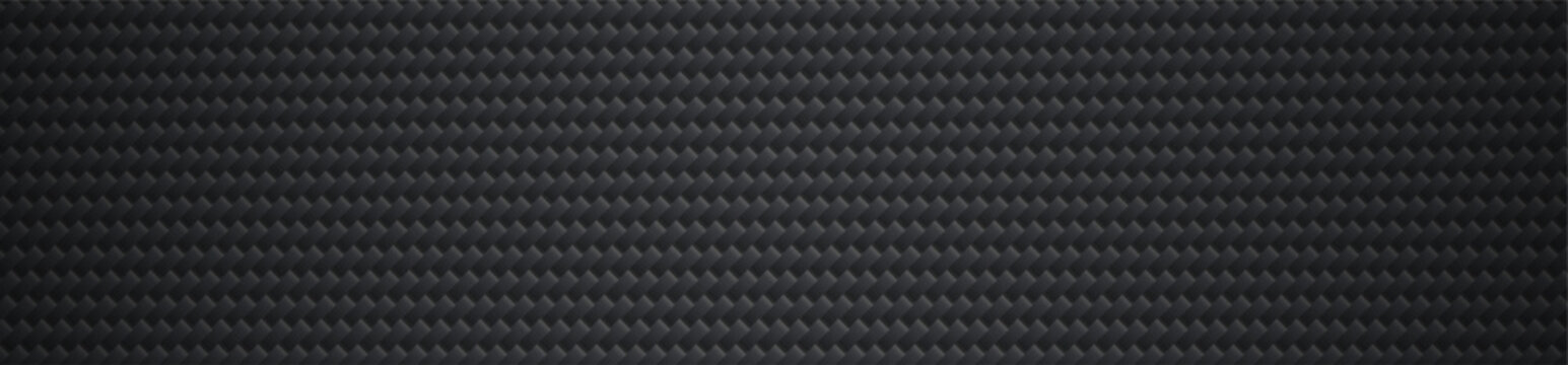 Embossed small dot carbon pattern with dark gradient and highlights.