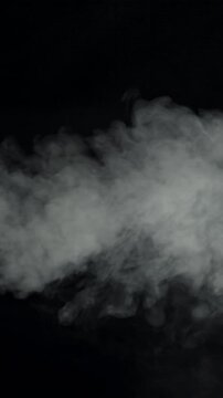White smoke. Filmed on a high-speed camera at 1000 fps. High quality FullHD footage