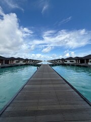 Fototapeta premium Paradise island aesthetic for luxury travel content