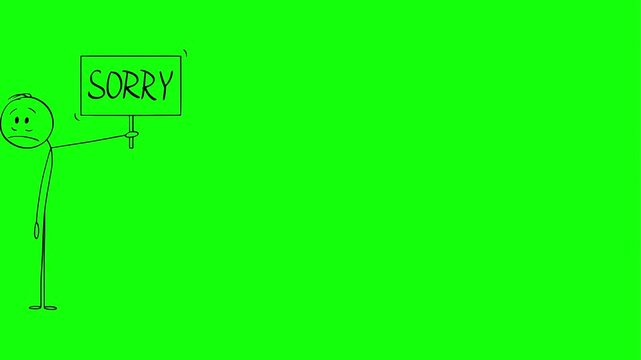 Green Road Sign Banner Isolated on White Background