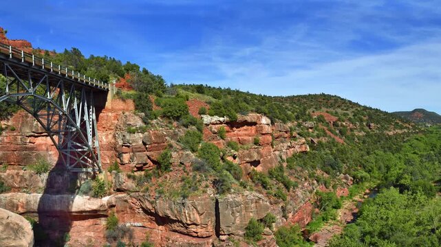 A box girder bridge near Sedona, , Arizona, USA