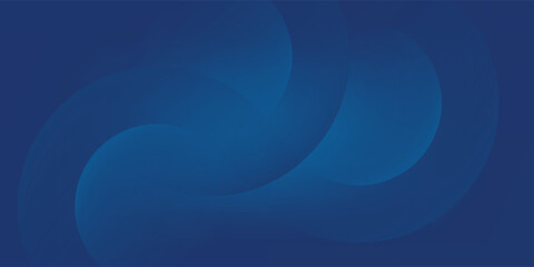 Abstrack Trio Blue hoops design modern background. © Ida