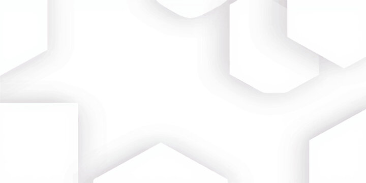 Abstract vector illustration of a blank white paper sheet with a curled corner and soft 3D shadow on an empty background designed as a business banner template