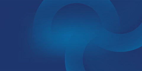 Abstrack Trio Blue hoops design modern background. © Ida