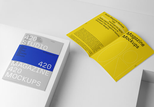 Magazine Cover Mockups