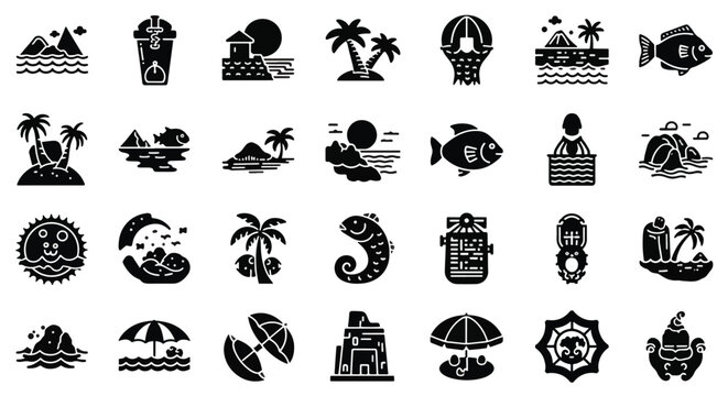 Collection of vintage military and police insignia symbols.