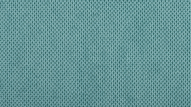 Close-up texture of Blue upholstery fabric with fine weave