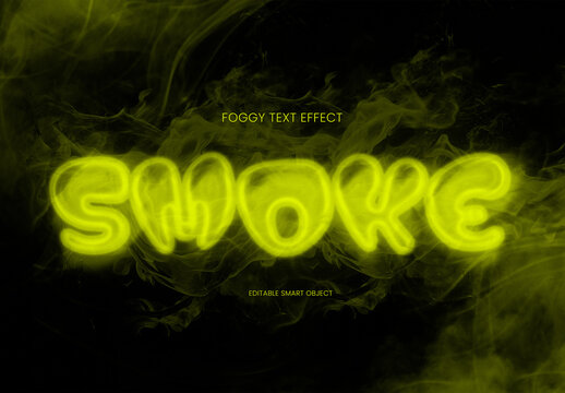 Foggy Text Effect