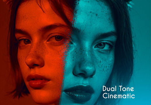 Dual Tone Cinematic Effect