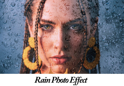 Rain Photo Effect