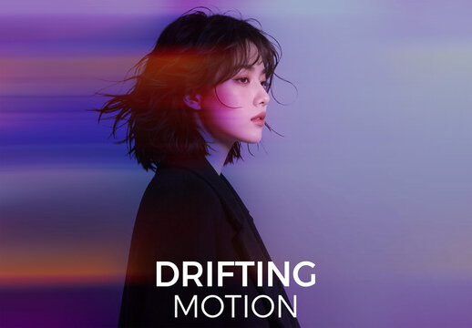 Drifting Motion Photo Effect