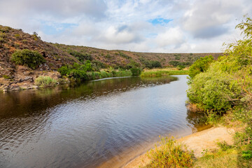 Obraz premium Scenic view of the Breede River in Swellendam