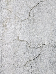 Obraz premium texture of an old wall covered with white plaster