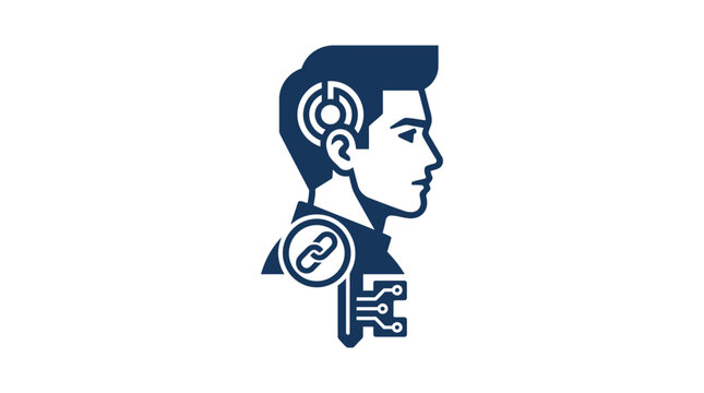 Cryptocurrency and human brain connection.