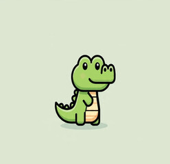 Obraz premium Crocodile icon